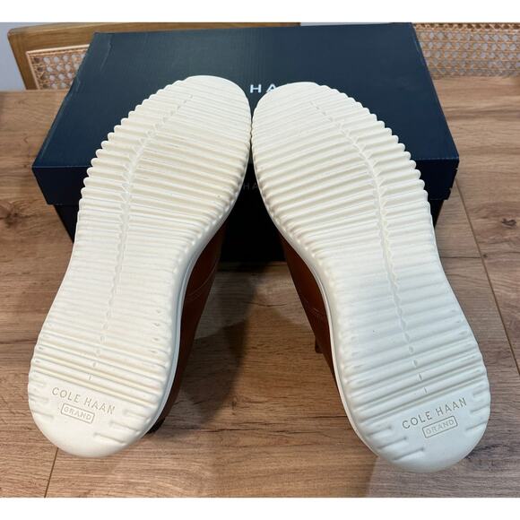 Cole Haan Men's Grand+Chukka Boots British Tan Leather Size 11.5 NIB Lightweight - Picture 12 of 14